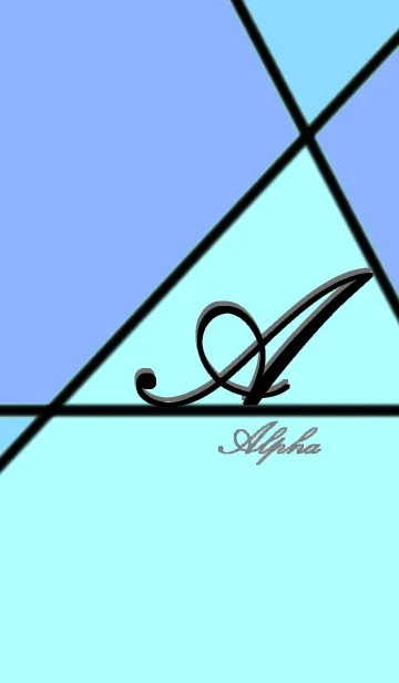 [LINE着せ替え] -A- Ice Blueの画像1