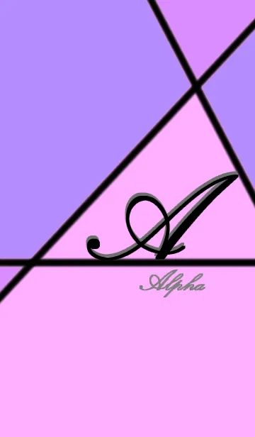 [LINE着せ替え] -A- Pink ＆ Light purpleの画像1