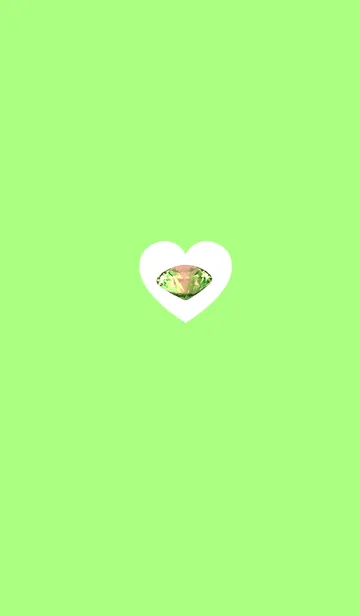 [LINE着せ替え] 美しいグリーンダイヤの画像1