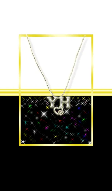 [LINE着せ替え] イニシャル Y＆H❤の画像1