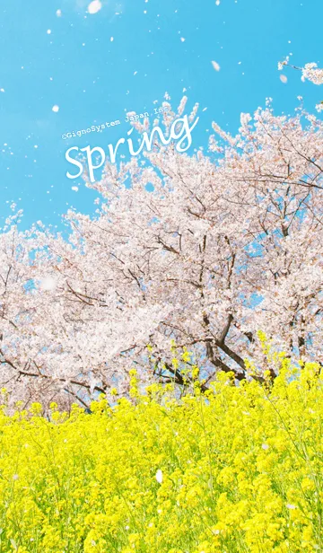 [LINE着せ替え] 春の風景の画像1
