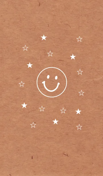 [LINE着せ替え] すまいる-クラフト星-の画像1