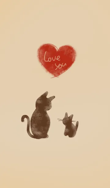 [LINE着せ替え] ラブ ユーの画像1