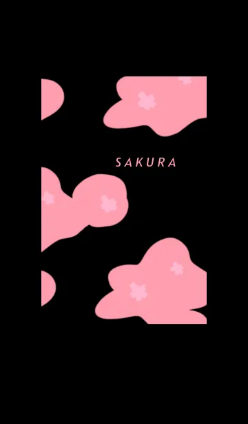 [LINE着せ替え] 夜ざくらの画像1