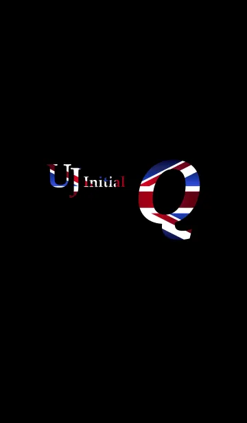 [LINE着せ替え] UJ Initial Qの画像1