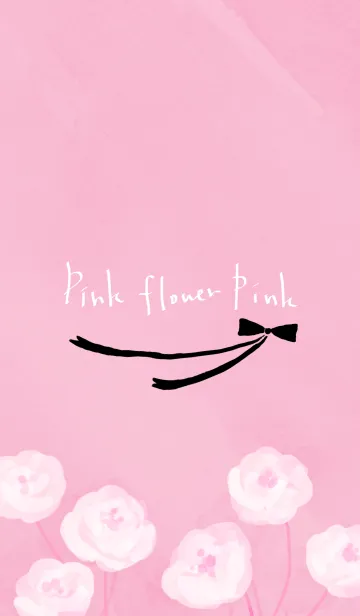 [LINE着せ替え] pink flower pinkの画像1
