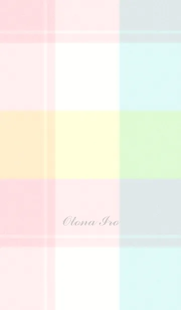 [LINE着せ替え] Otona Check Madrasの画像1