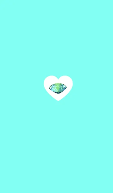 [LINE着せ替え] 美しいライトブルーダイヤの画像1