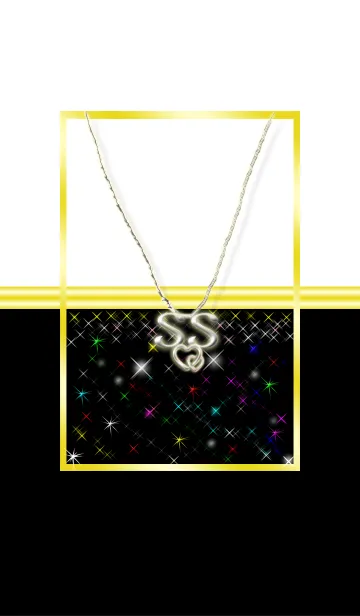 [LINE着せ替え] イニシャル S＆S❤の画像1