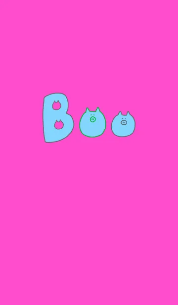 [LINE着せ替え] Boo #1+2の画像1