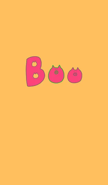 [LINE着せ替え] Boo #1+5の画像1