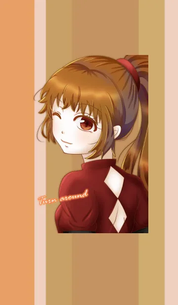 [LINE着せ替え] Turn aroundの画像1