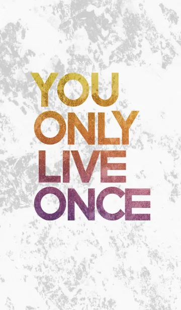 [LINE着せ替え] Y.O.L.O(You only live once)の画像1