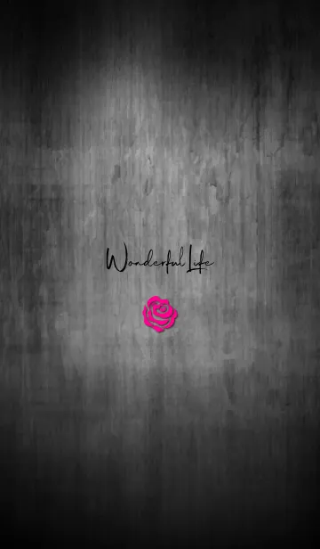 [LINE着せ替え] simple rose handwritten Theme change.の画像1