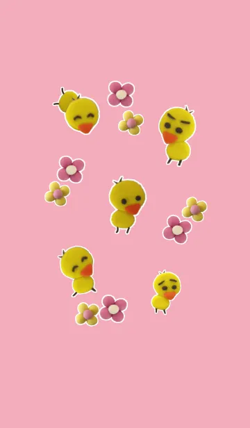 ふんわりカワイイひよこ 2の着せ替えメイン画像