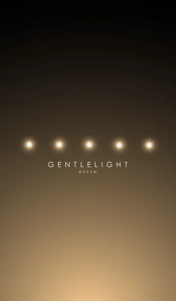 [LINE着せ替え] GENTLE LIGHT -MEKYM-の画像1