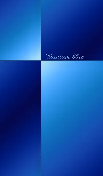 [LINE着せ替え] チタンブルーの画像1