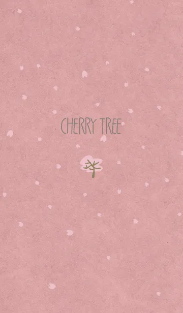 [LINE着せ替え] 桜の木 〜舞い踊るさくらの花びらの画像1