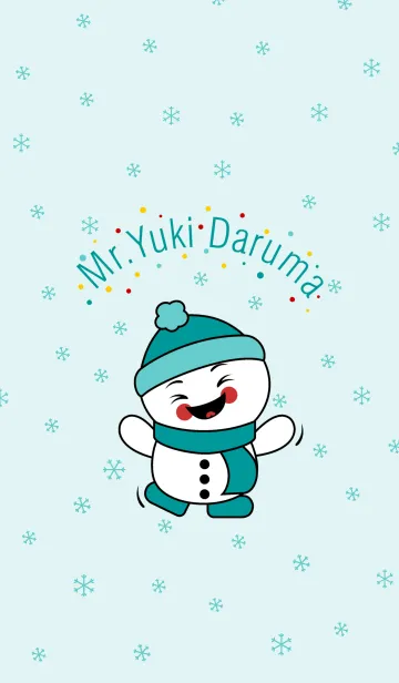 [LINE着せ替え] Mr. Yuki-Daruma Feelingsの画像1