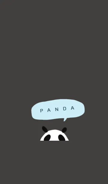 [LINE着せ替え] モノクロパンダの画像1