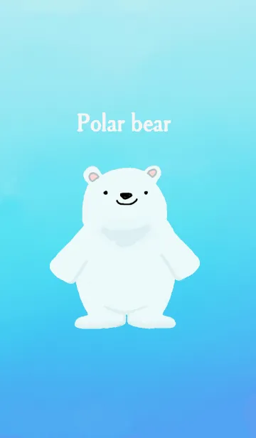 白クマとペンギンの着せ替えメイン画像