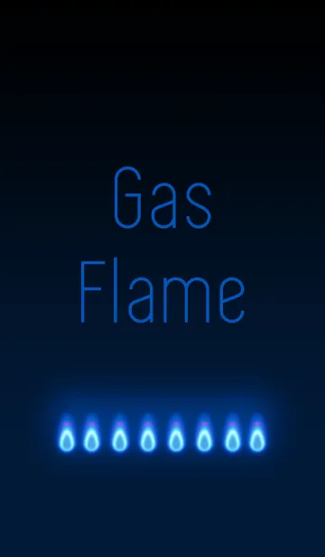 [LINE着せ替え] Gas Flame -ガスの炎-の画像1