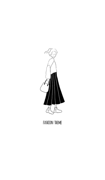 SIMPE FASHION THEME 06のLINE着せ替え