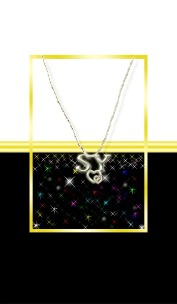 [LINE着せ替え] イニシャル S＆Y❤の画像1