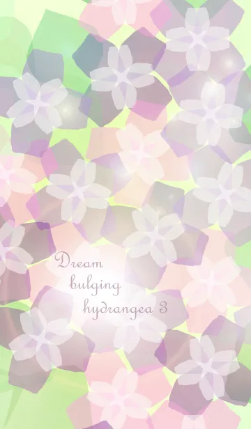 Dream bulging hydrangea 3の着せ替えメイン画像