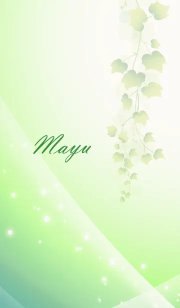 [LINE着せ替え] No.0223まゆの幸運を呼ぶ綺麗な着せかえの画像1