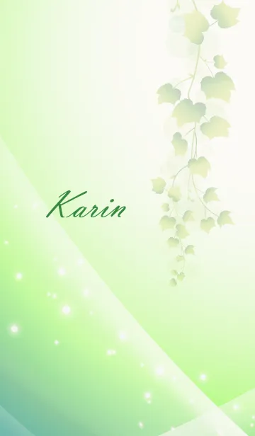 [LINE着せ替え] No.0233Karinの幸運を呼ぶ綺麗な着せかえの画像1