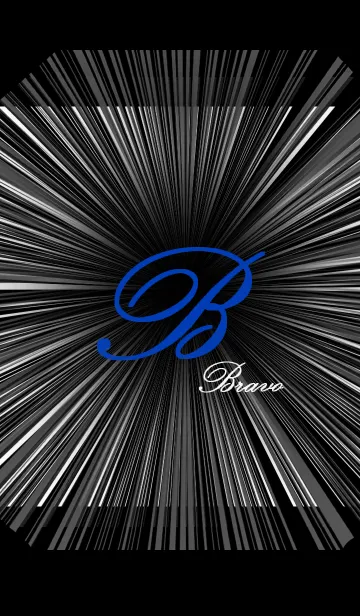 [LINE着せ替え] -B- Blueの画像1