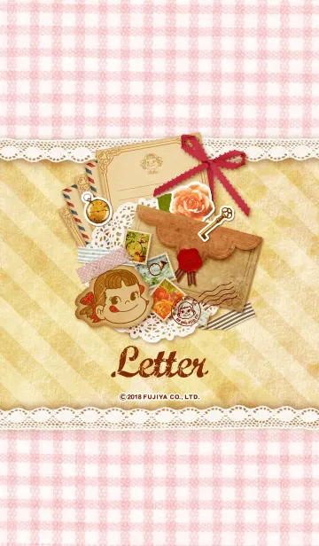[LINE着せ替え] ペコちゃん～Letter to you～の画像1