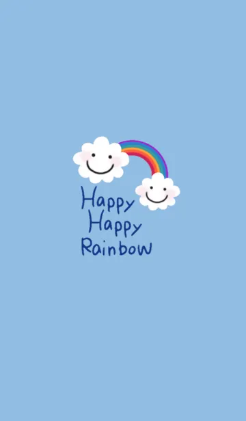 [LINE着せ替え] ハッピー ハッピー レインボーの画像1