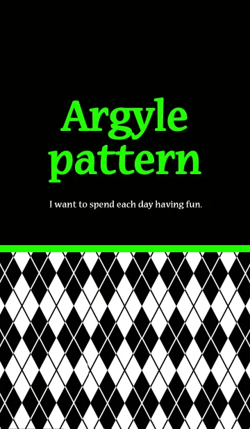 [LINE着せ替え] アーガイル パターン スタイル 2の画像1