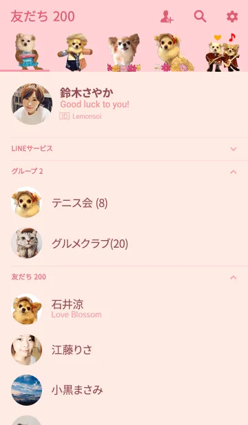 [LINE着せ替え] リアルDOG チワワ♥ふうりん♥の画像2