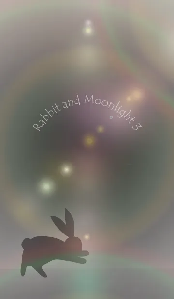[LINE着せ替え] Rabbit and Moonlight 3の画像1