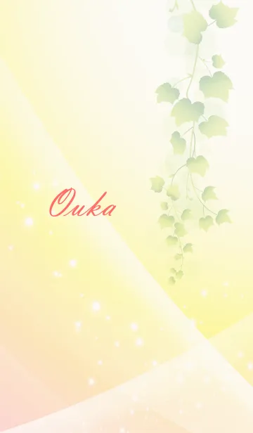 [LINE着せ替え] No.51 おうか の幸運を導く綺麗な着せかえの画像1