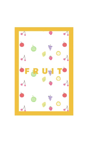 [LINE着せ替え] ポップフルーツの画像1