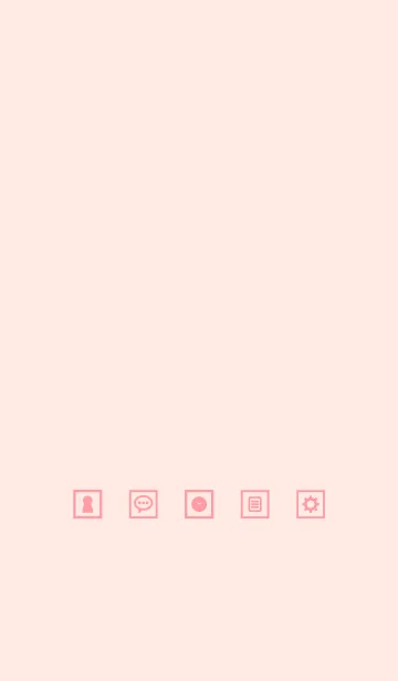 [LINE着せ替え] - SIMPLE - Pink＆Pinkの画像1