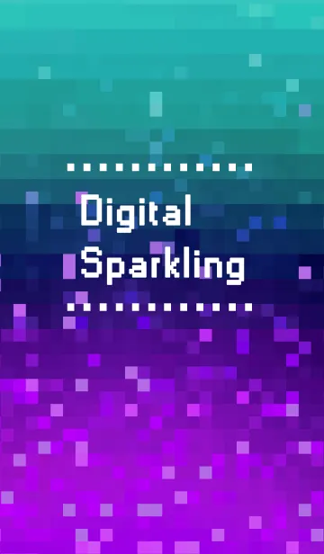 [LINE着せ替え] デジタル スパークリング スタイルの画像1