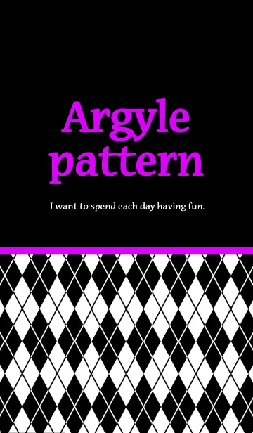 [LINE着せ替え] アーガイル パターン スタイル 8の画像1