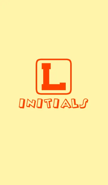 [LINE着せ替え] Initials "L"(j)の画像1