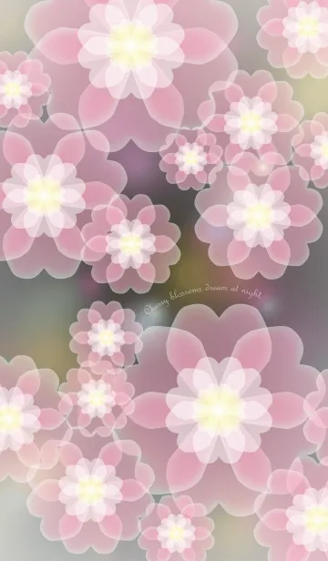 [LINE着せ替え] Cherry blossoms dream at nightの画像1
