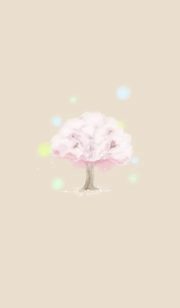 [LINE着せ替え] -Cherry tree in full bloom-の画像1