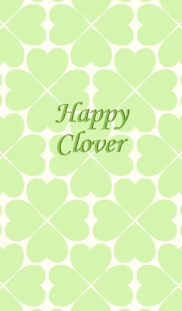 Happy Clover[Fresh Green]の着せ替えメイン画像