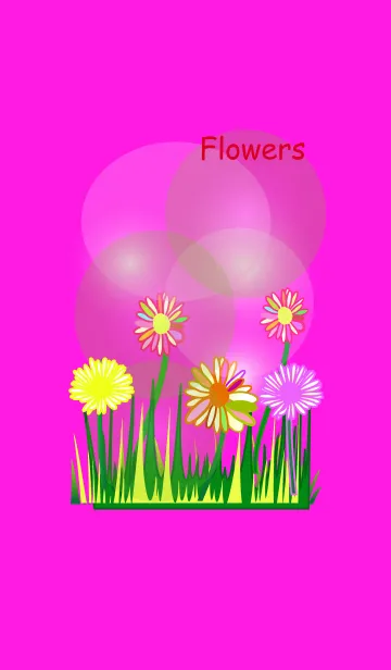 [LINE着せ替え] Pretty pretty flower flowerの画像1