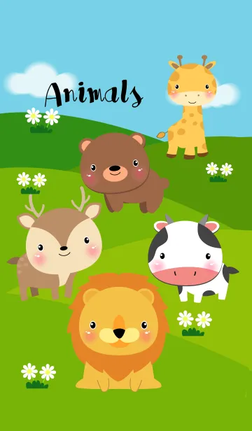 [LINE着せ替え] I Love Cute Animals Theme(jp)の画像1