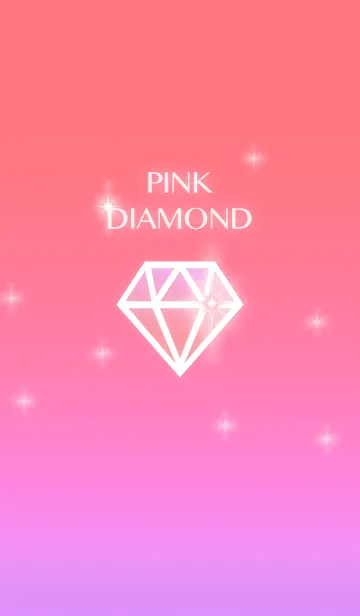 [LINE着せ替え] 愛のピンク・ダイヤモンドの画像1