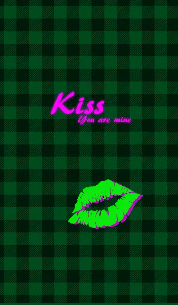 [LINE着せ替え] Kiss -You are mine- Greenの画像1